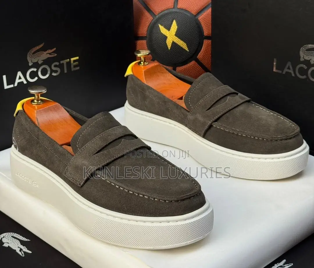 Original Lacoste Suede Casual Shoe In 2 Colorways