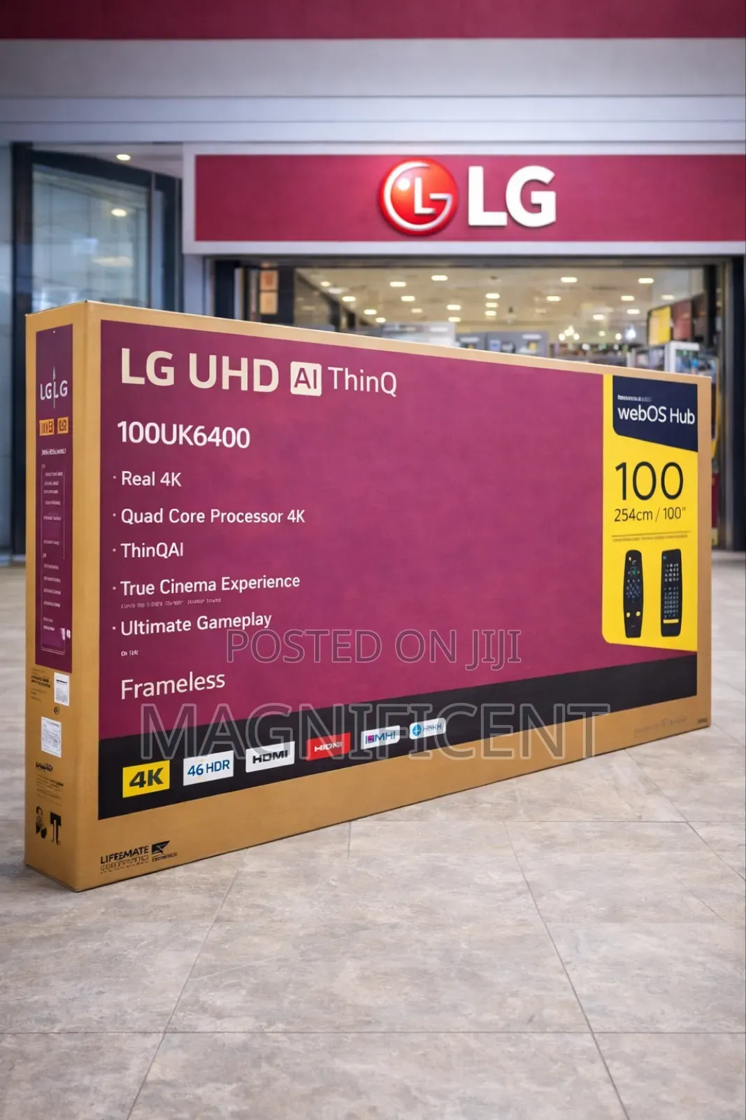 Original Brand New Lg 100inches 100% Quality Picture