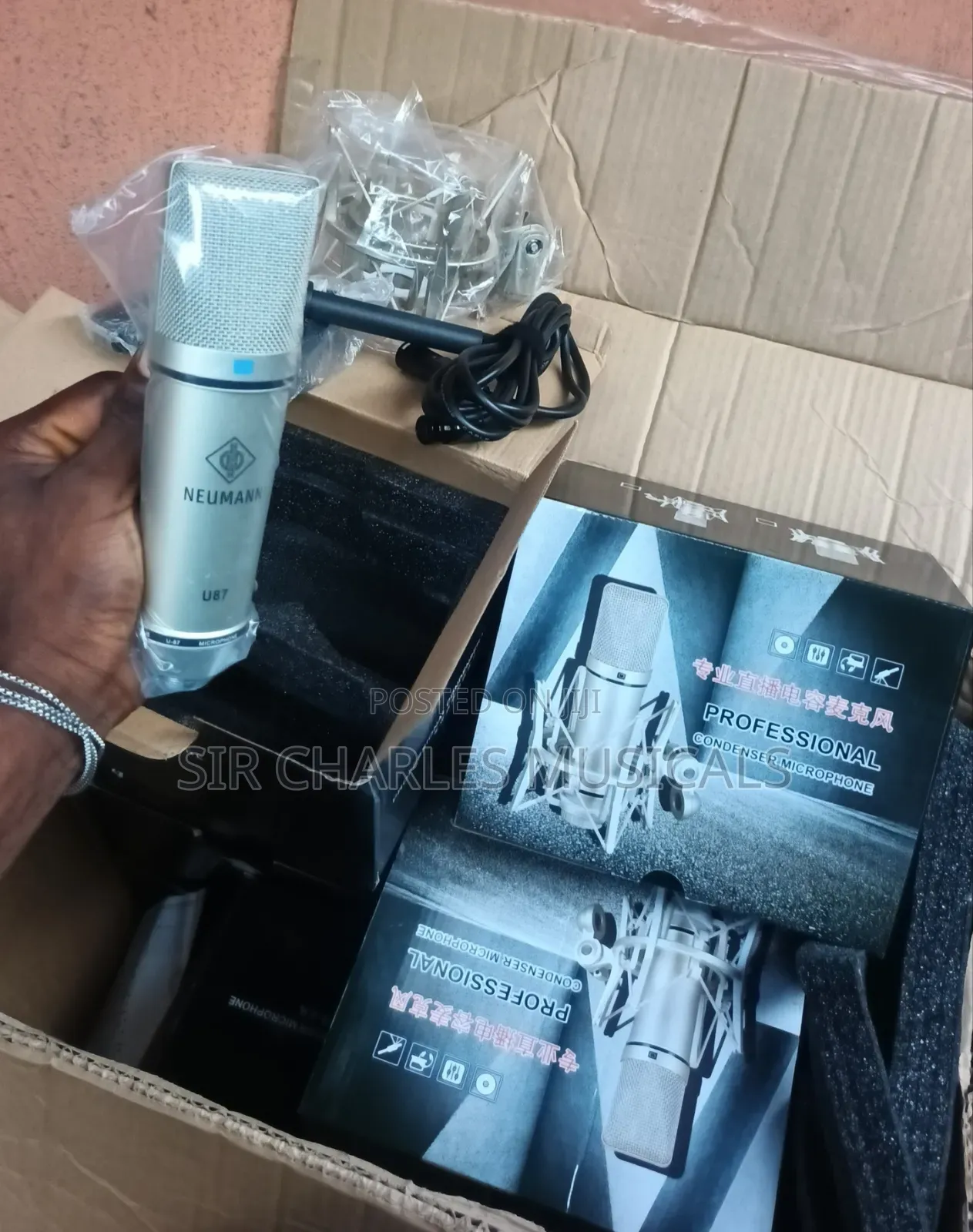 High Quality Neumann U87 Studio Condenser Microphone