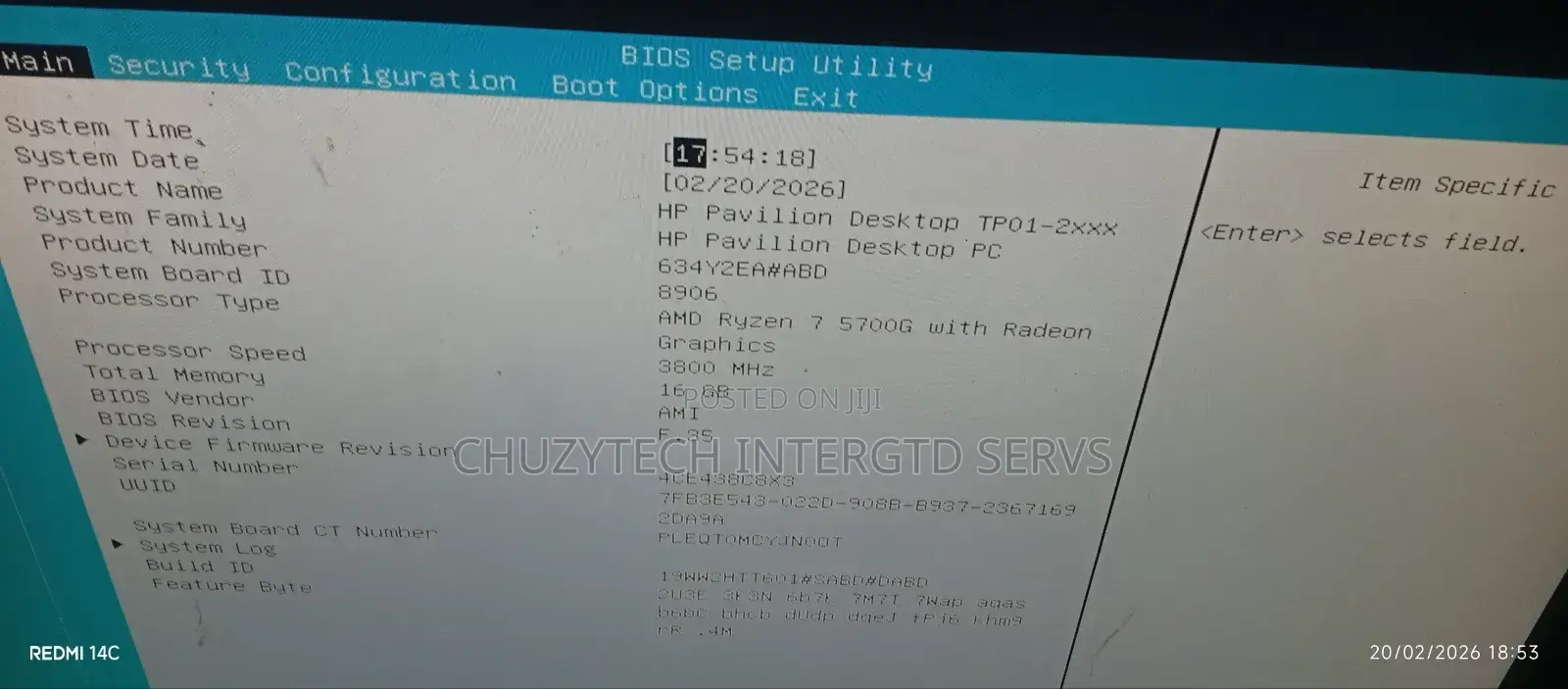 New Desktop Computer HP 16GB AMD Ryzen 7 HDD+SSD 512GB