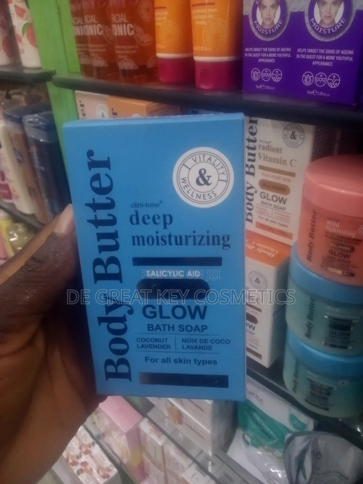 Body Butter Deep Moisturizing All Over Glow Bath Soap