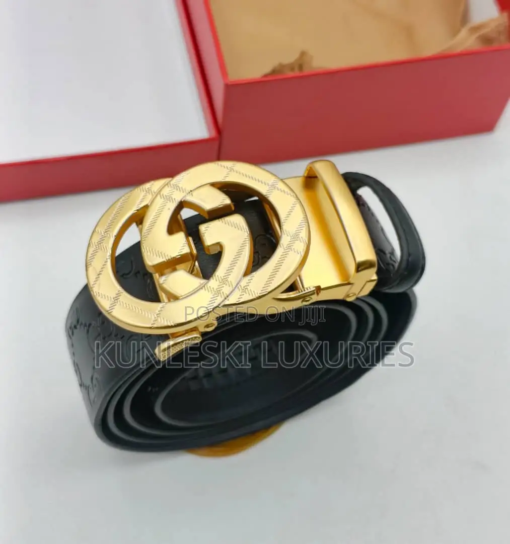 Original Gucci Leather Belt Collections