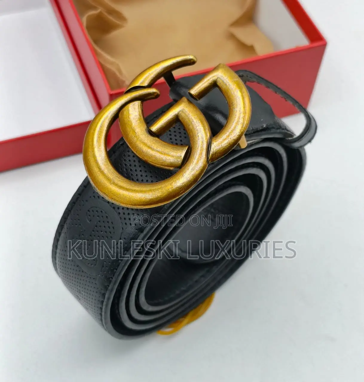 Original Gucci Leather Belt Collections