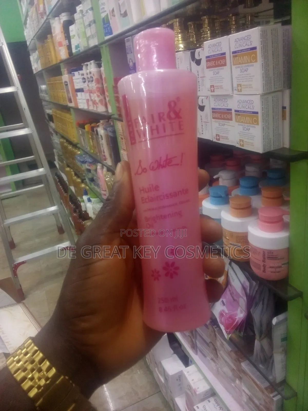 Paris Fair and White So White Brightening Oil