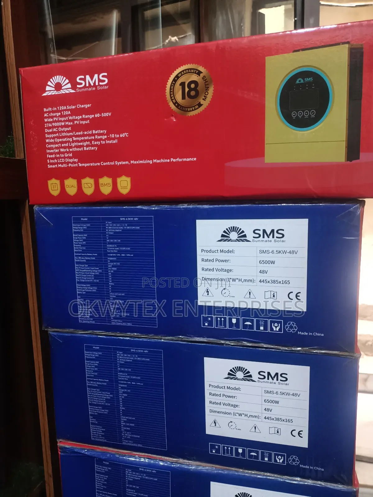 6.5kva Sms Hybrid Inverter Tested And Trusted