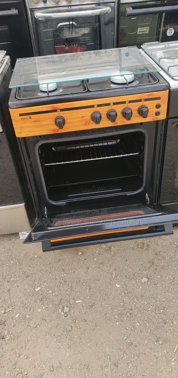 Formica 3 Burners Gas 1 Electric, Gas Oven And Grill
