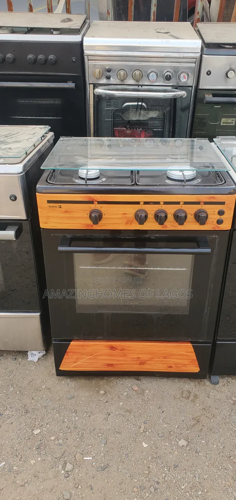 Formica 3 Burners Gas 1 Electric, Gas Oven And Grill