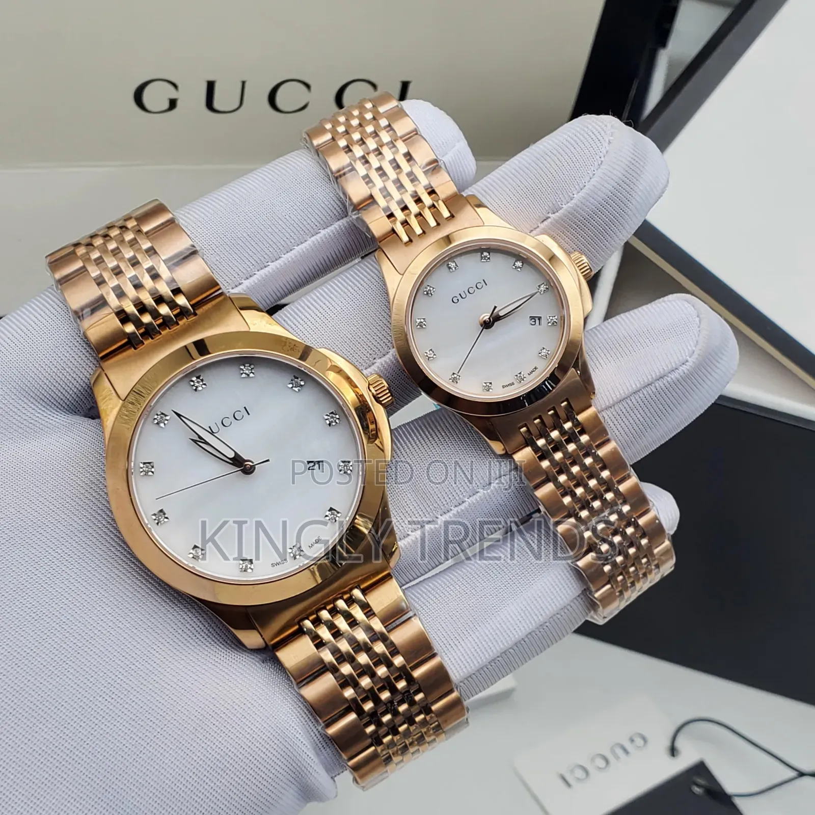 Luxury Gucci Stainless Wristwatch All Faces
