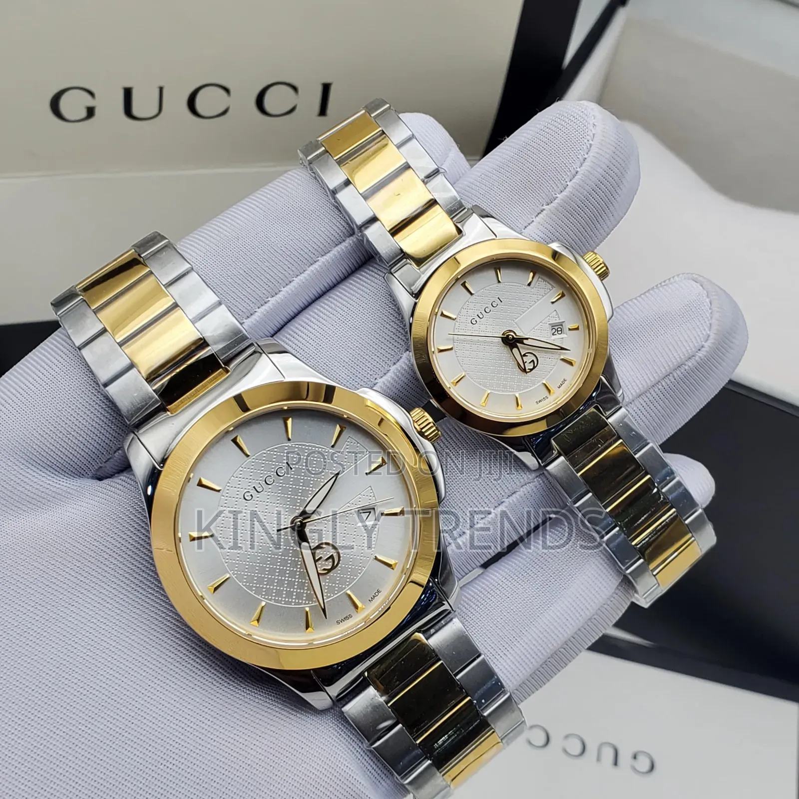 Luxury Gucci Stainless Wristwatch All Faces