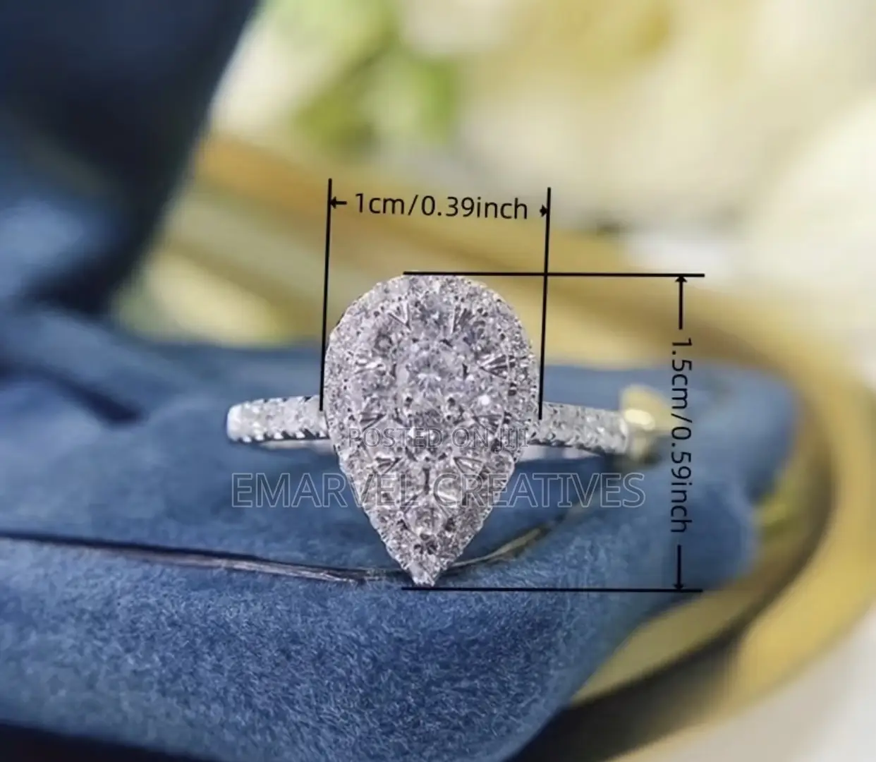 Romantic Engagement Ring | Wedding Ring for Women