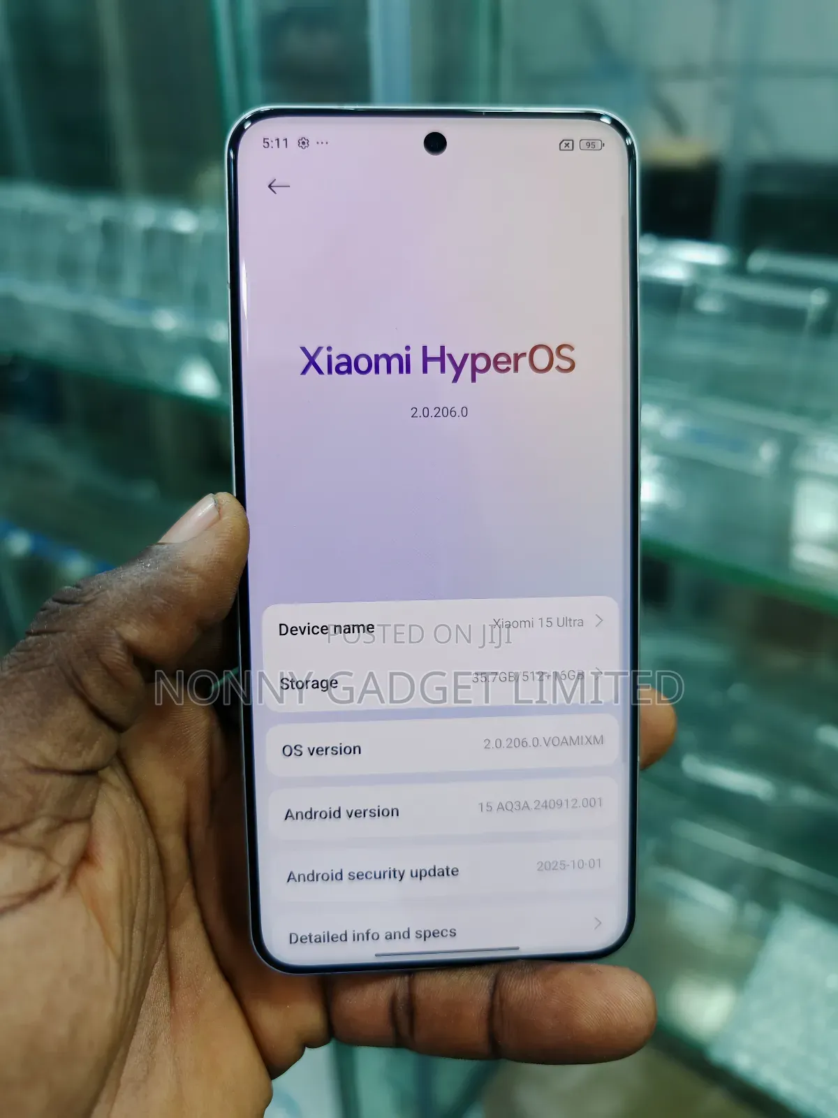 Xiaomi 15 Ultra 512 GB Silver