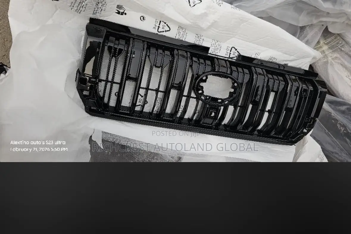 Toyota Prado 2025 Up Down Grille/Headlight Chrome/Fog Lamp Cover