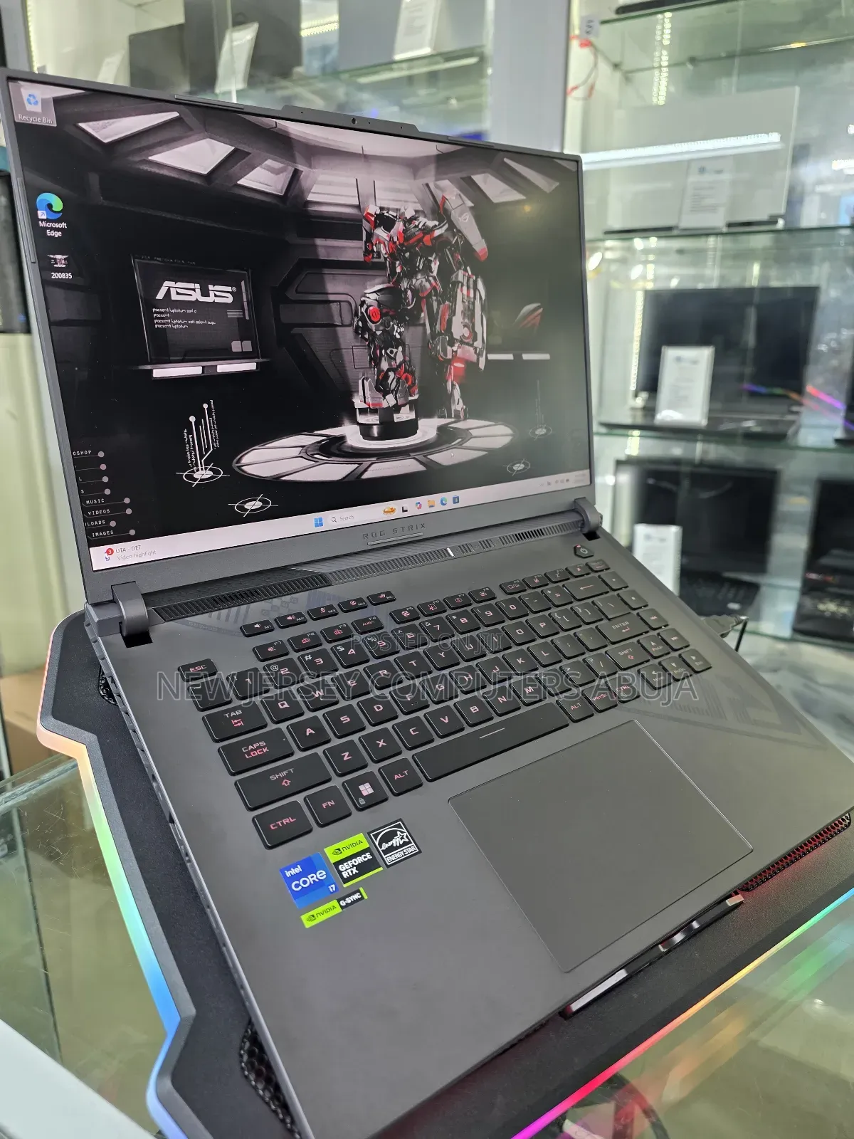 New Laptop Asus ROG Strix G16 G614 16GB Intel Core i7 SSD 1T
