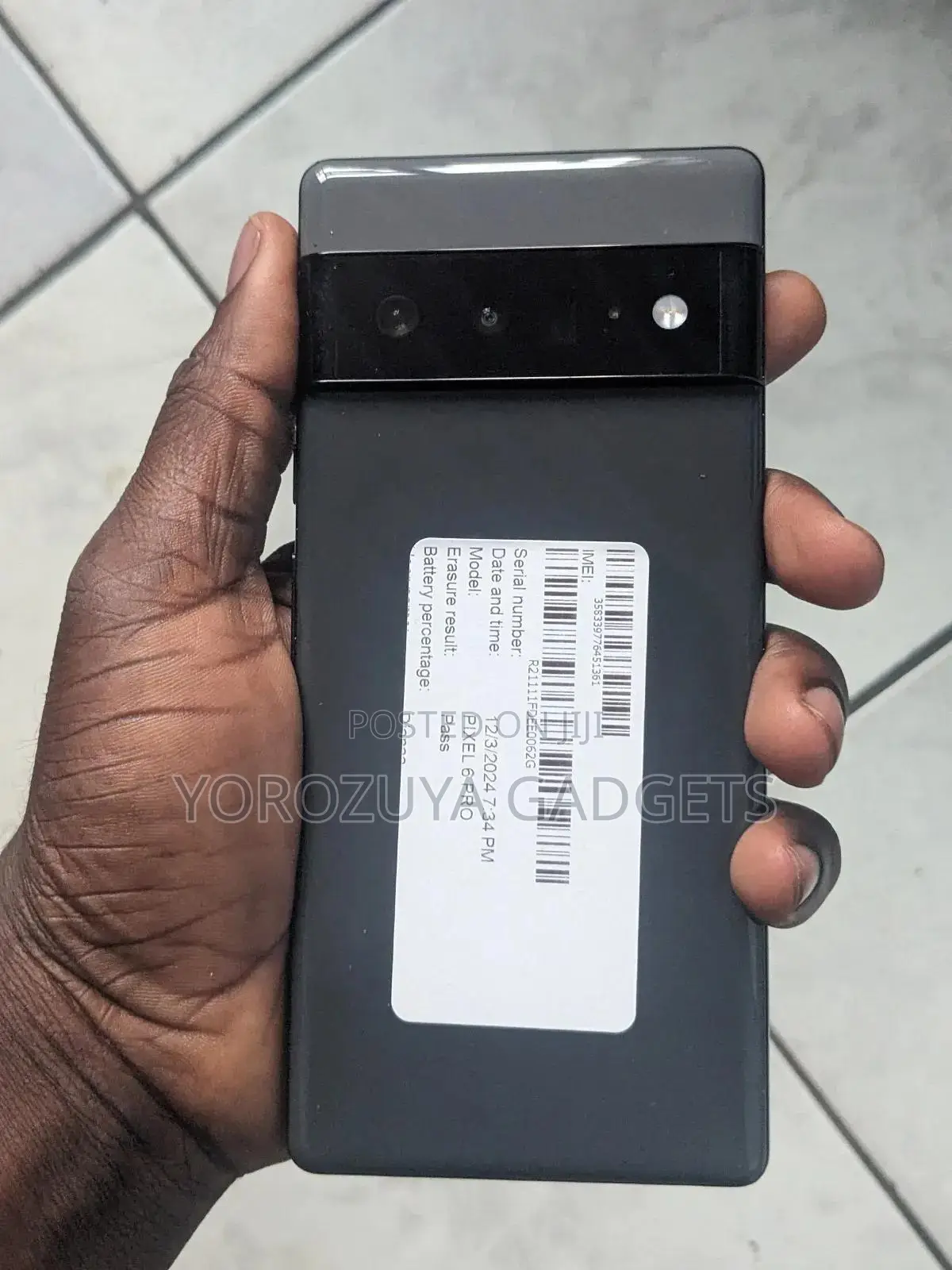 Google Pixel 6 Pro 128 GB Gray