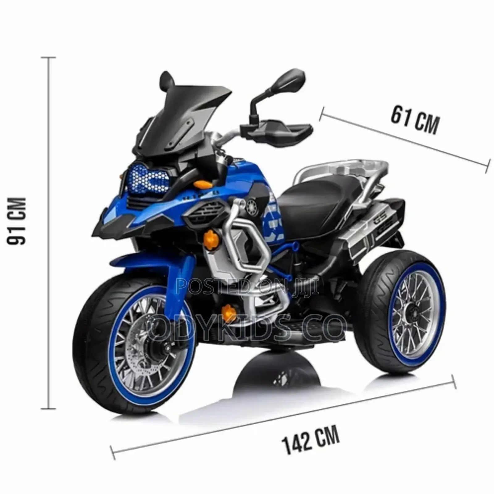 4 to 10 Years Big and Strong Kids Rechargeable Power Bike