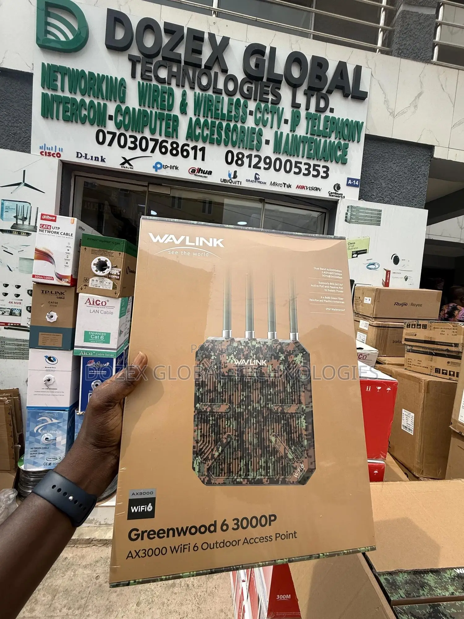 Wavelink Greenwood 6 3000p Ax3000