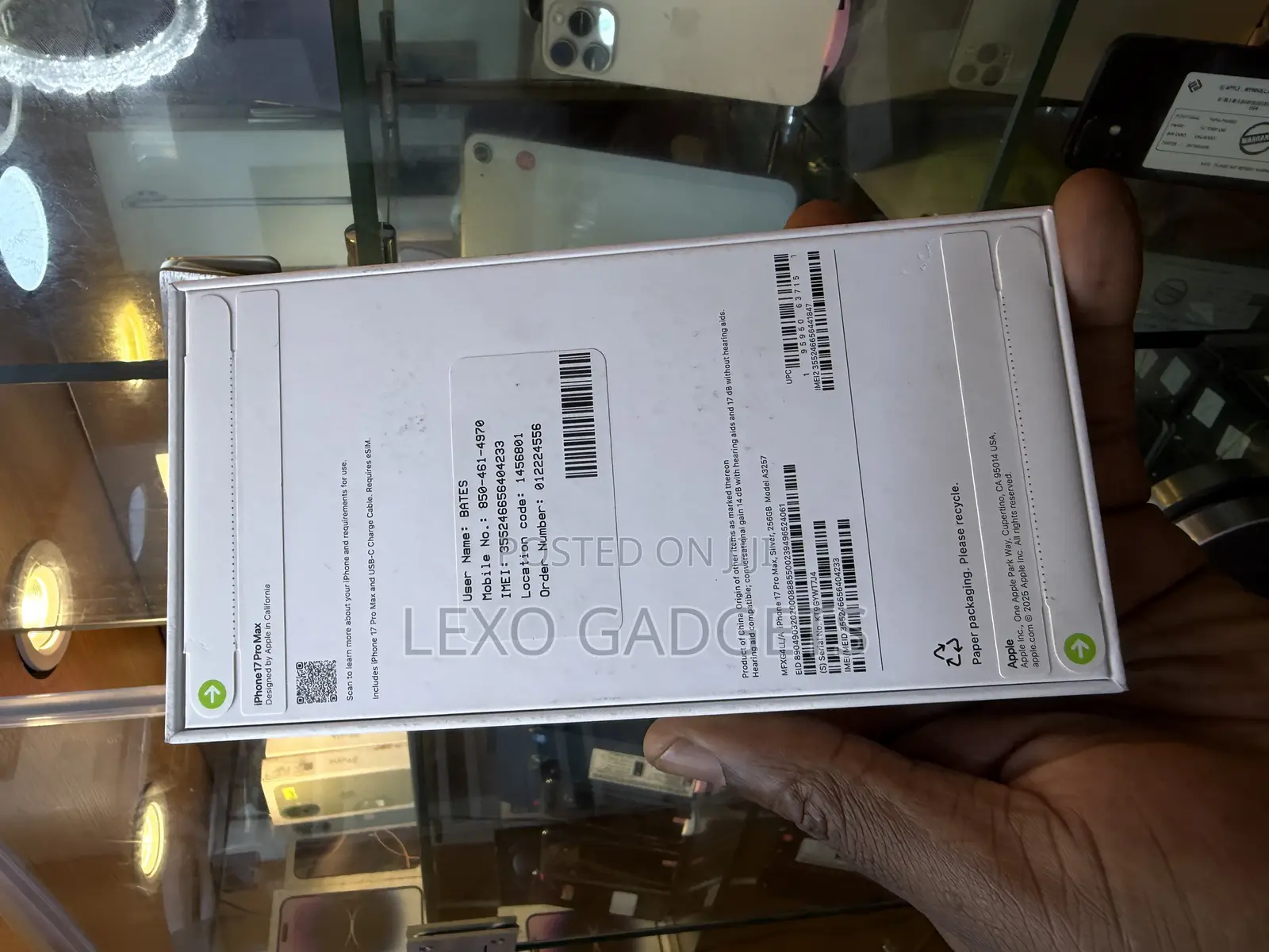 New Apple iPhone 17 Pro Max 256 GB Silver