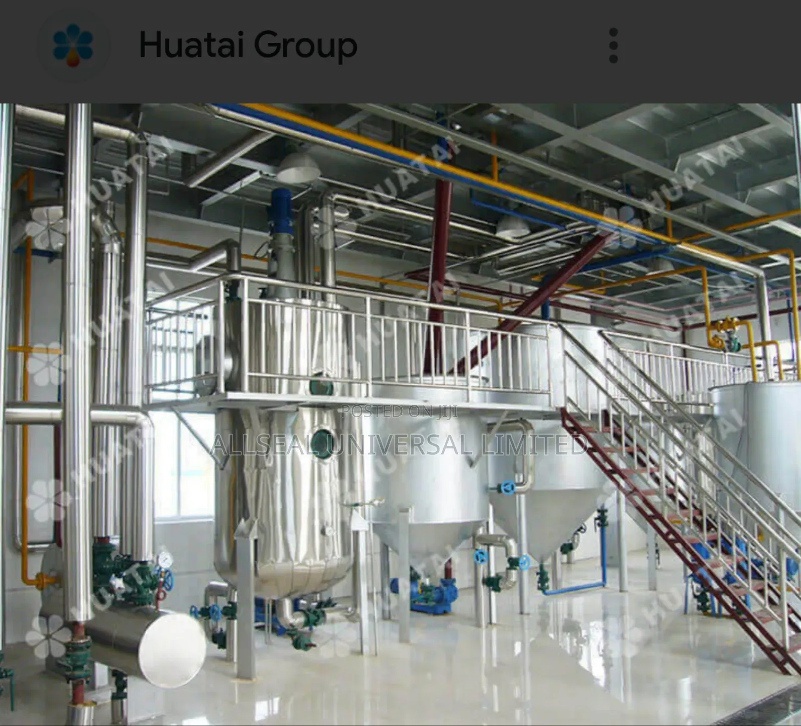 Norrance Palm Oil Mill Plant 1ton/Hour (Nous Parlons Français)