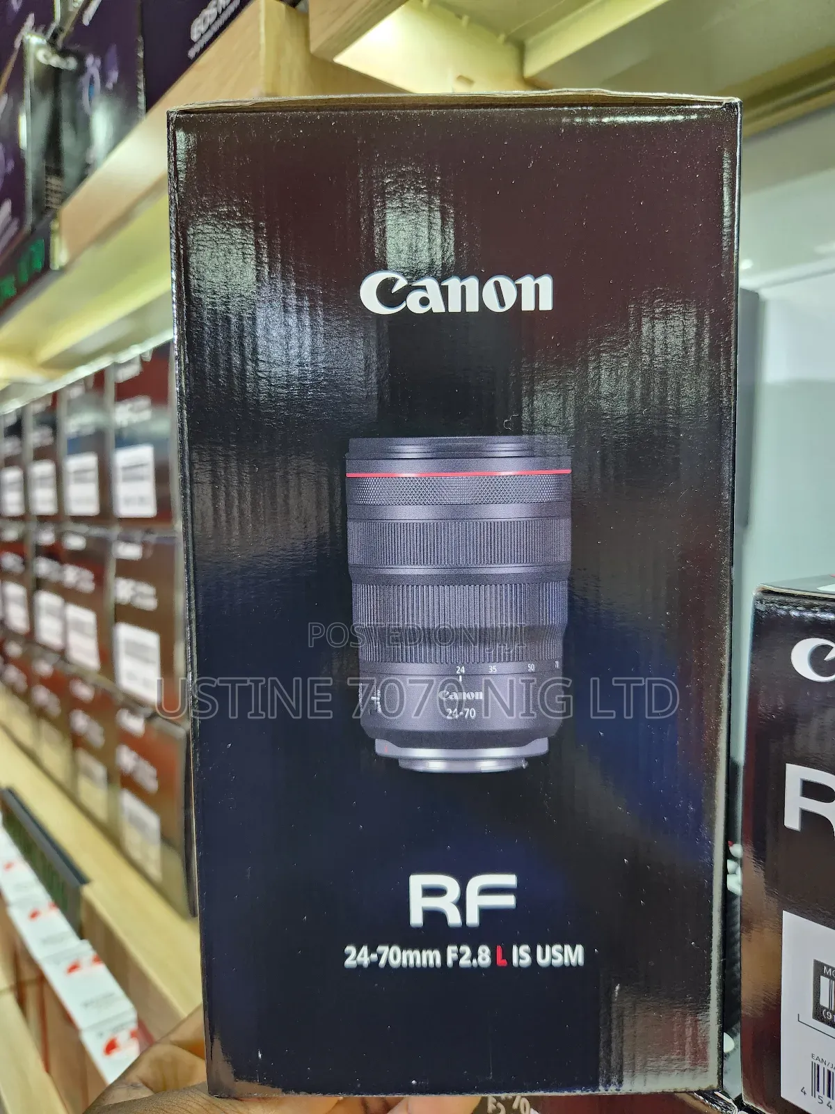 Rf 24-70mm F2.8l Is Usm Canon Lens (New)