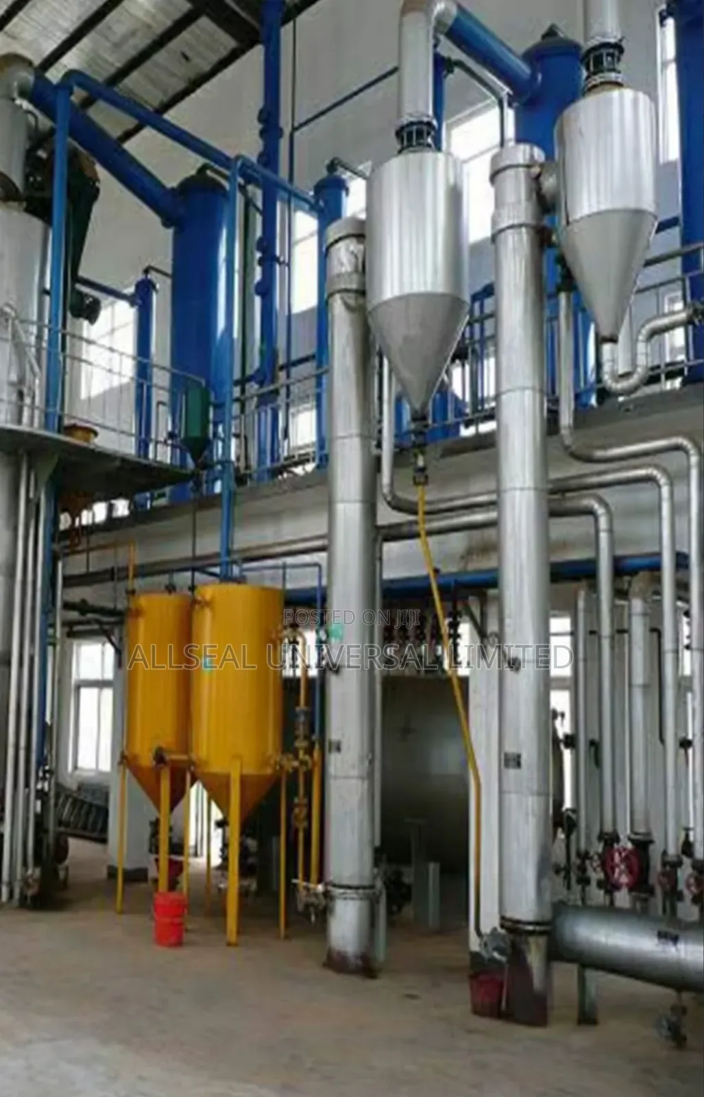 Norrance Palm Oil Refining Plant 1ton/Hour (Nous Parlons Français)