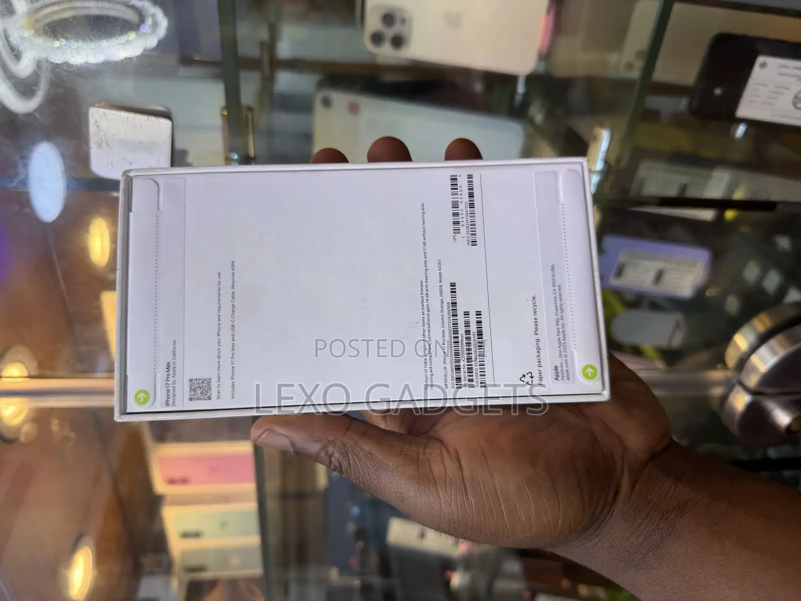 New Apple iPhone 17 Pro Max 256 GB Orange