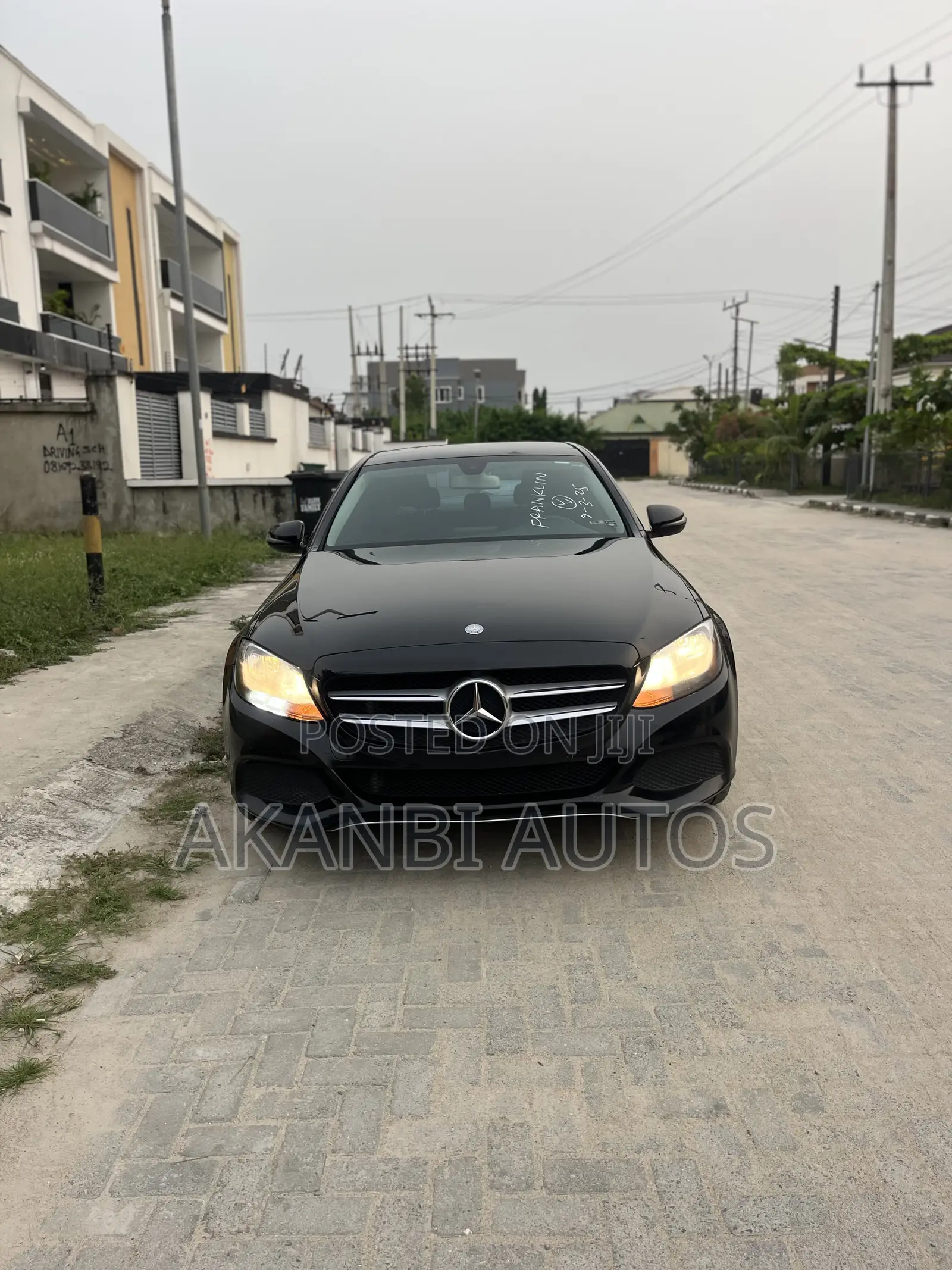 Mercedes-Benz C300 Base 4Matic Coupe AWD (2.0L 4cyl 7A) 2017 Black