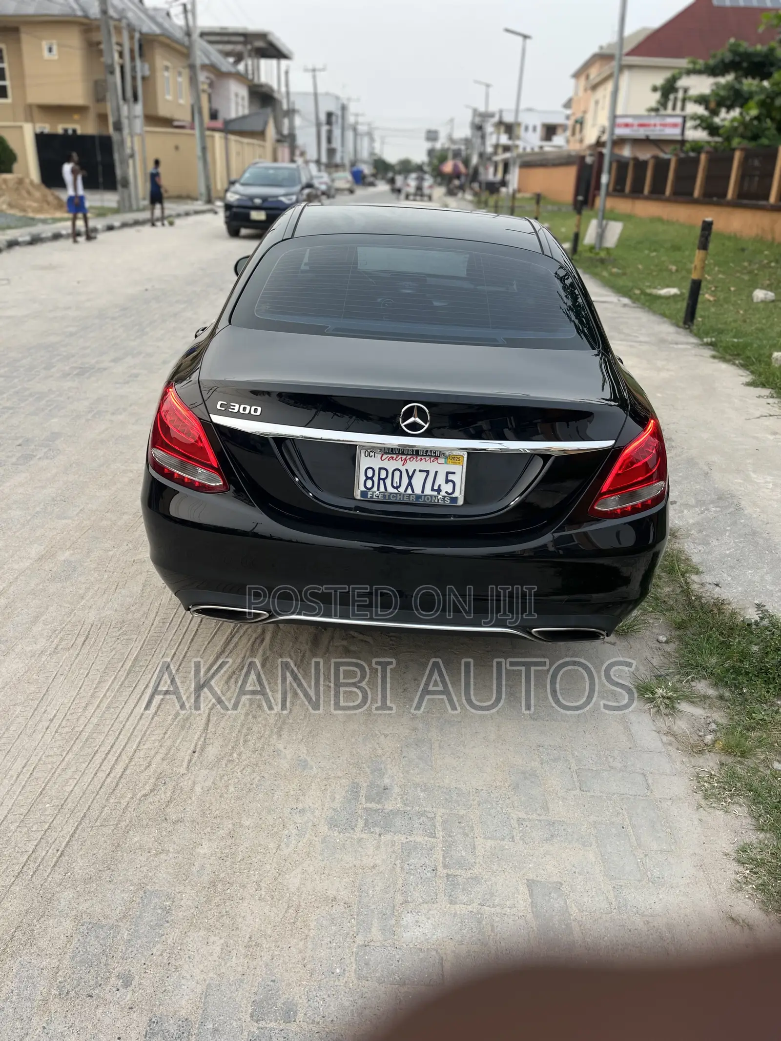 Mercedes-Benz C300 Base 4Matic Coupe AWD (2.0L 4cyl 7A) 2017 Black