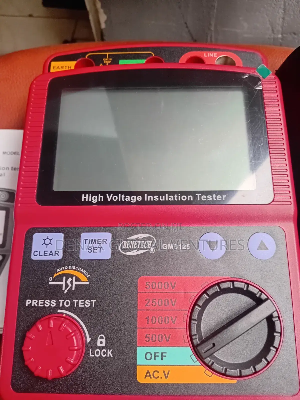 High Voltage Insulation Tester