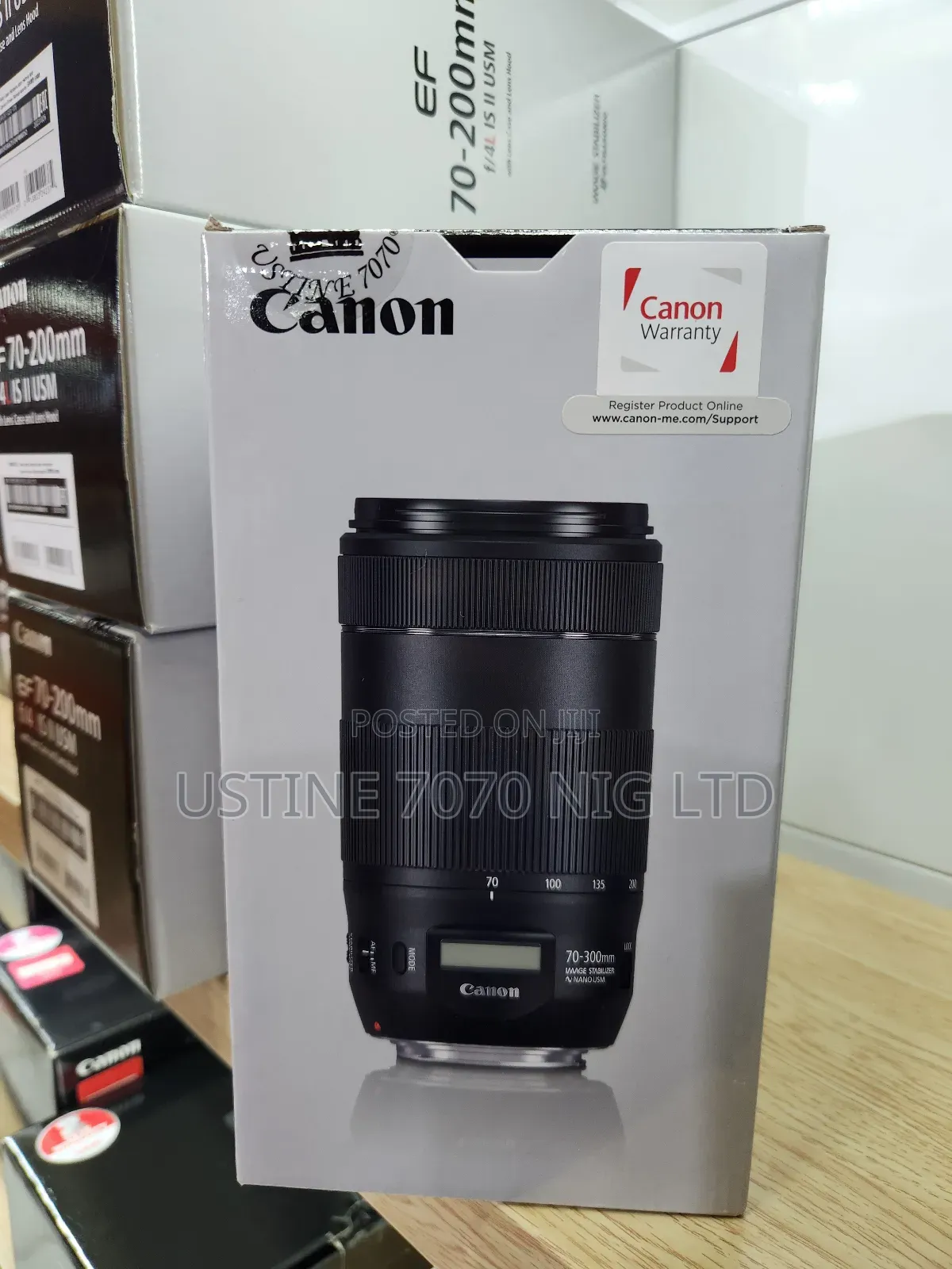 Ef 70-300mm Is Ii Usm Canon Lens (New)