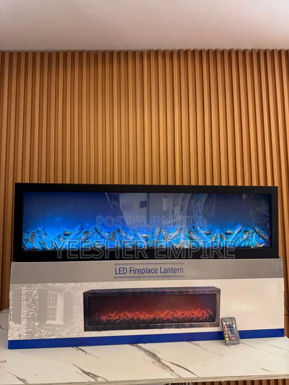 Extra Large Multicolor 3d Fireplace