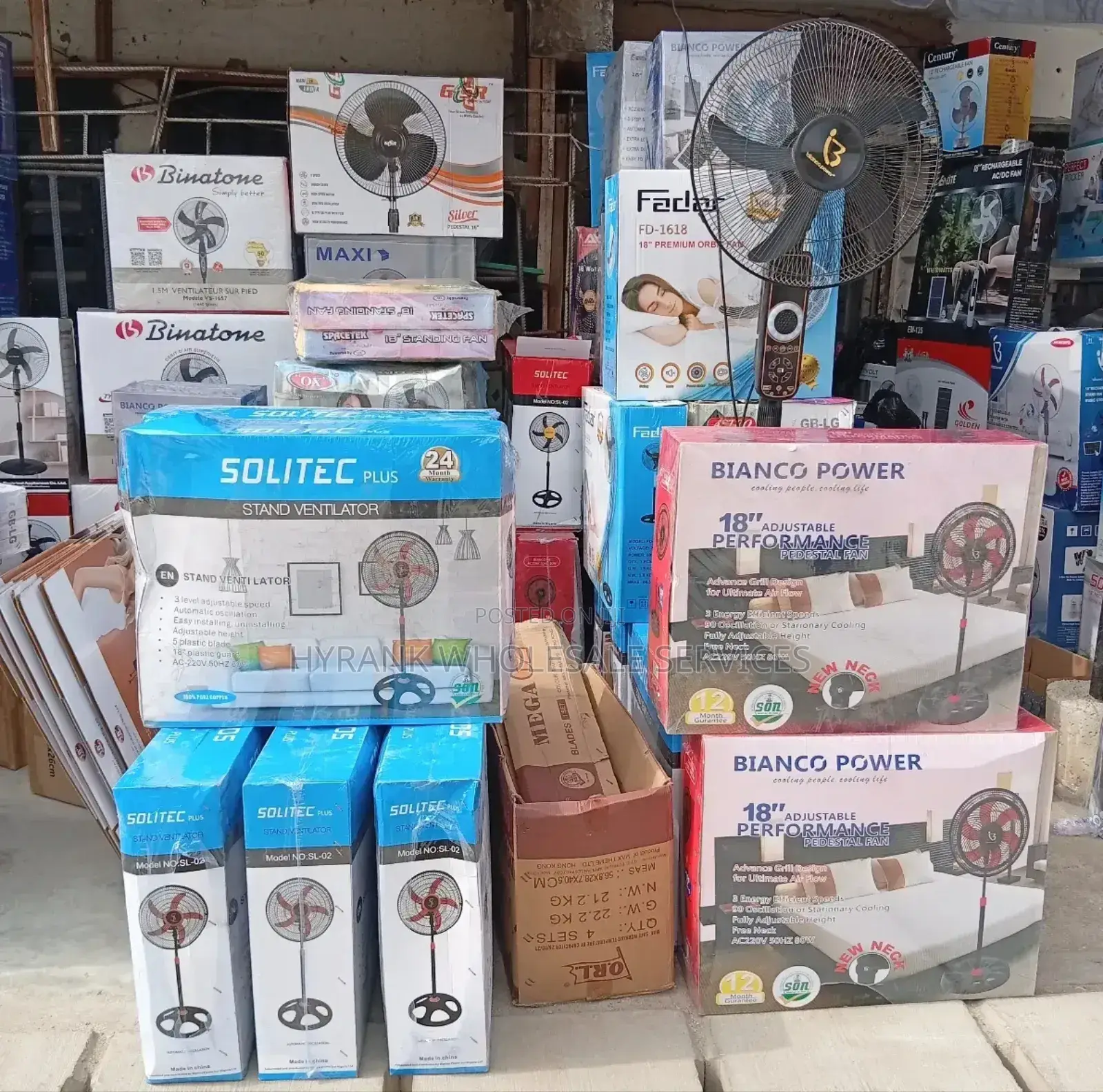 Fans, Standing, Wall and Ceiling Fan