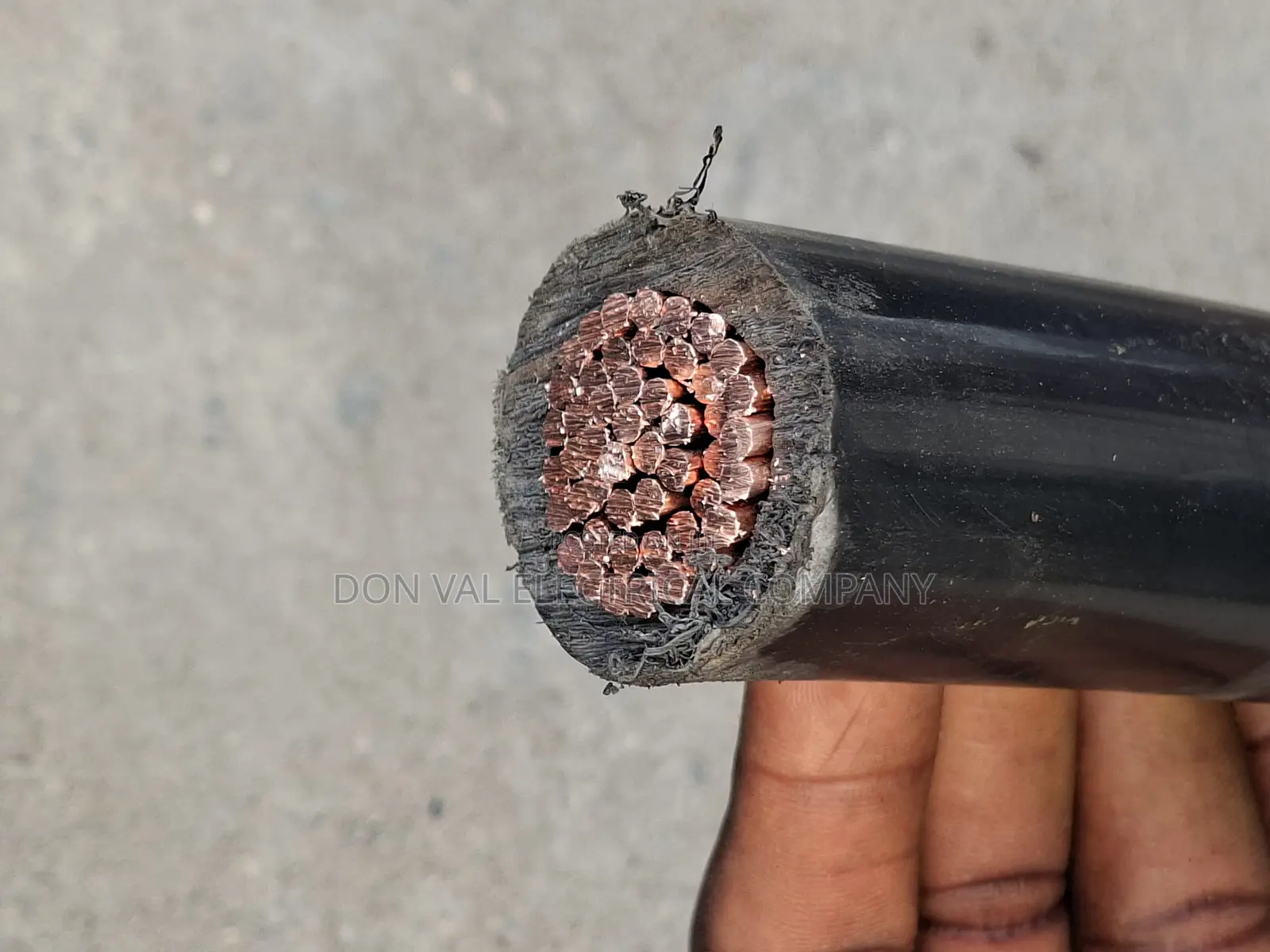 500mm Single Core PVC/PVC Nigeria Copper Cable