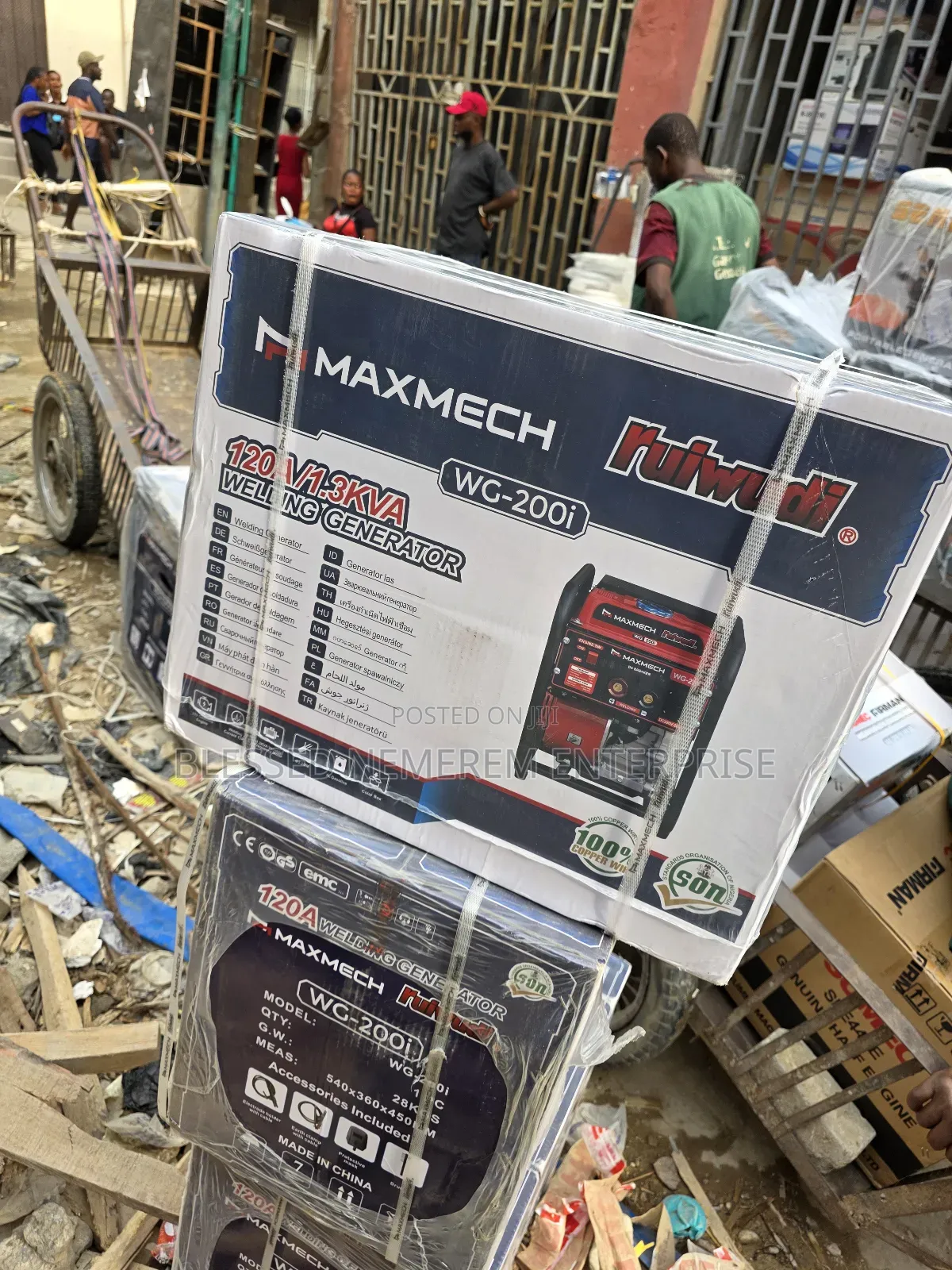 I Sell Maxmech Welding Machine Inverter Petrol Gen Wg-200i(120a)