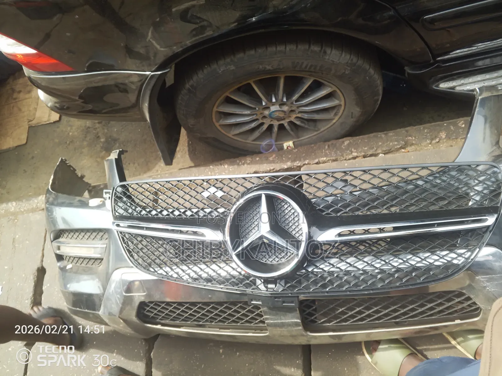 Front Bumper Grille for Gle Coupe 2019