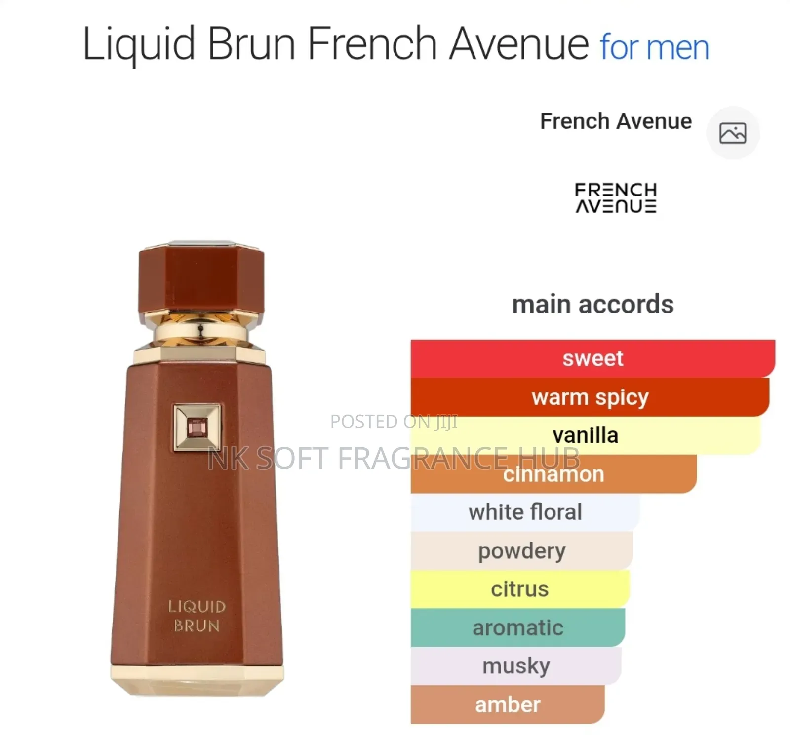 Liquid Brun Edp 100ml by French Avenue