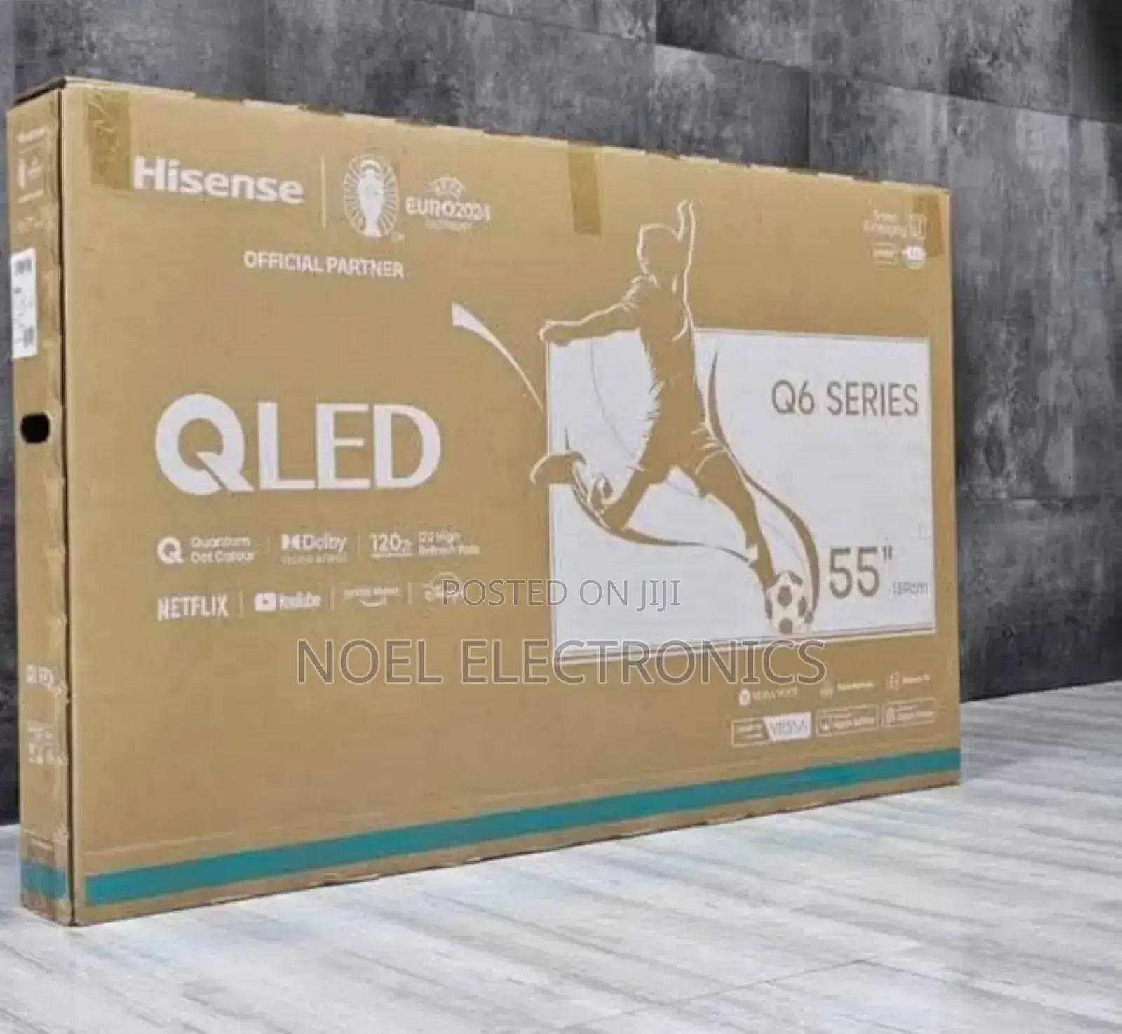 Hisense 55- Inch Qled Smart TV
