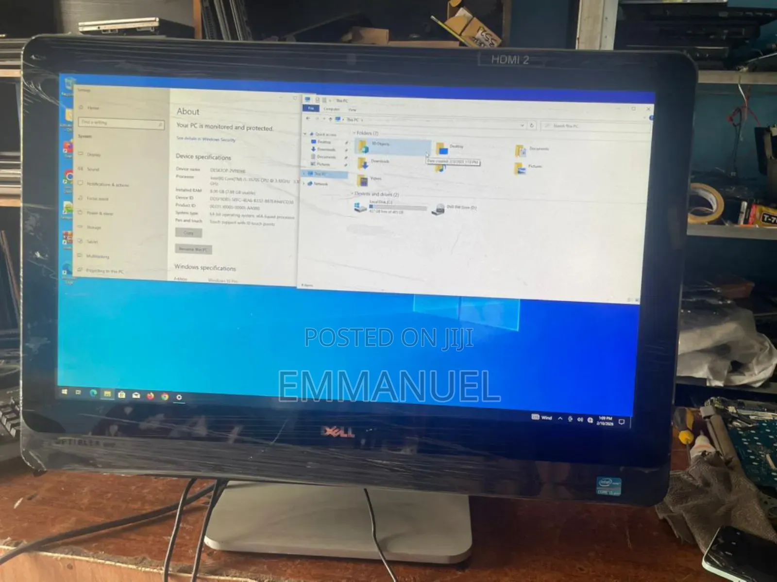 Desktop Computer Dell OptiPlex 9020 8GB Intel Core i5 HDD 500GB