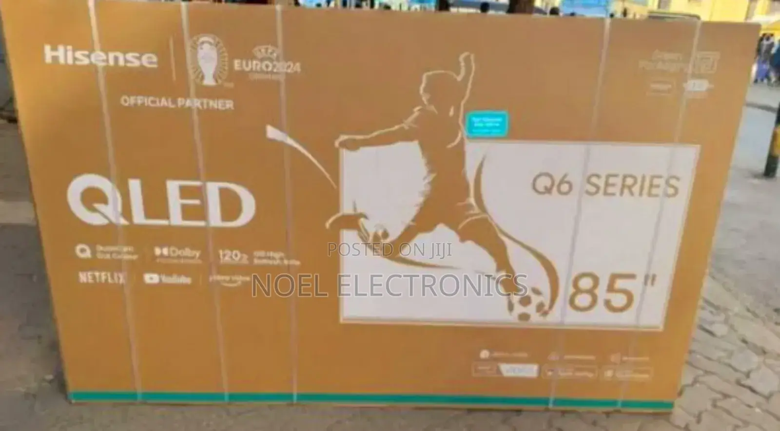 Hisense 85- Inch Qled Smart Tv