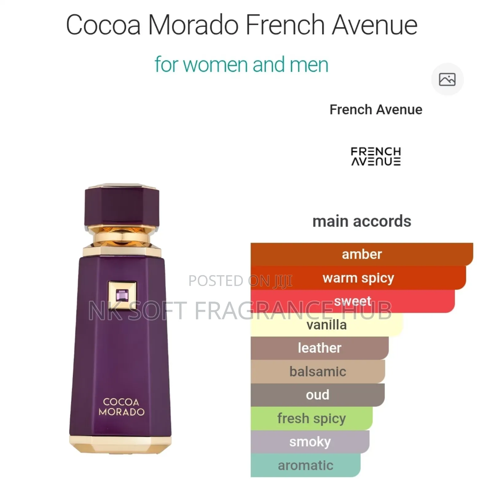 Cocoa Morado Edp 100ml By French Avenue