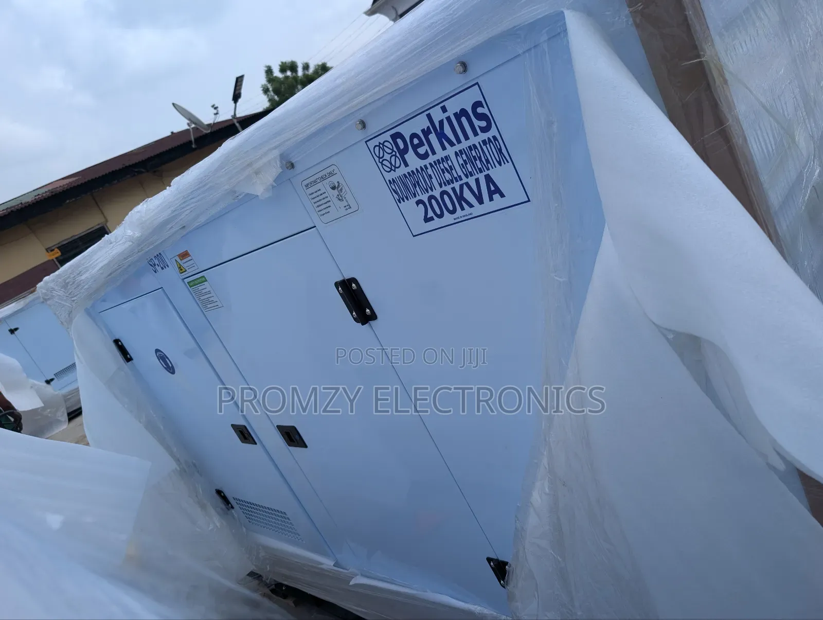 Brand New Perkins Diesel Soundproof Generator 200kva 100% Copper Coil
