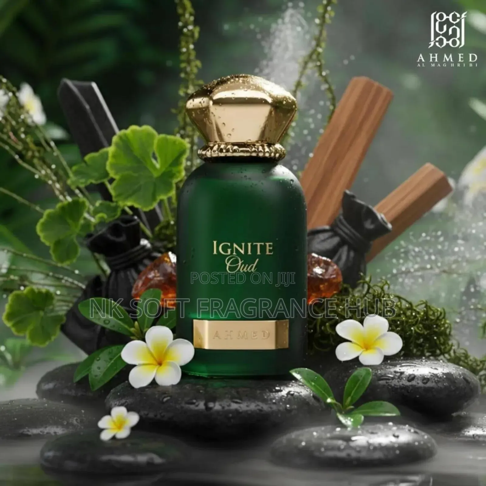 Ignite Oud Edp 60ml by Ahmed Al Maghribi