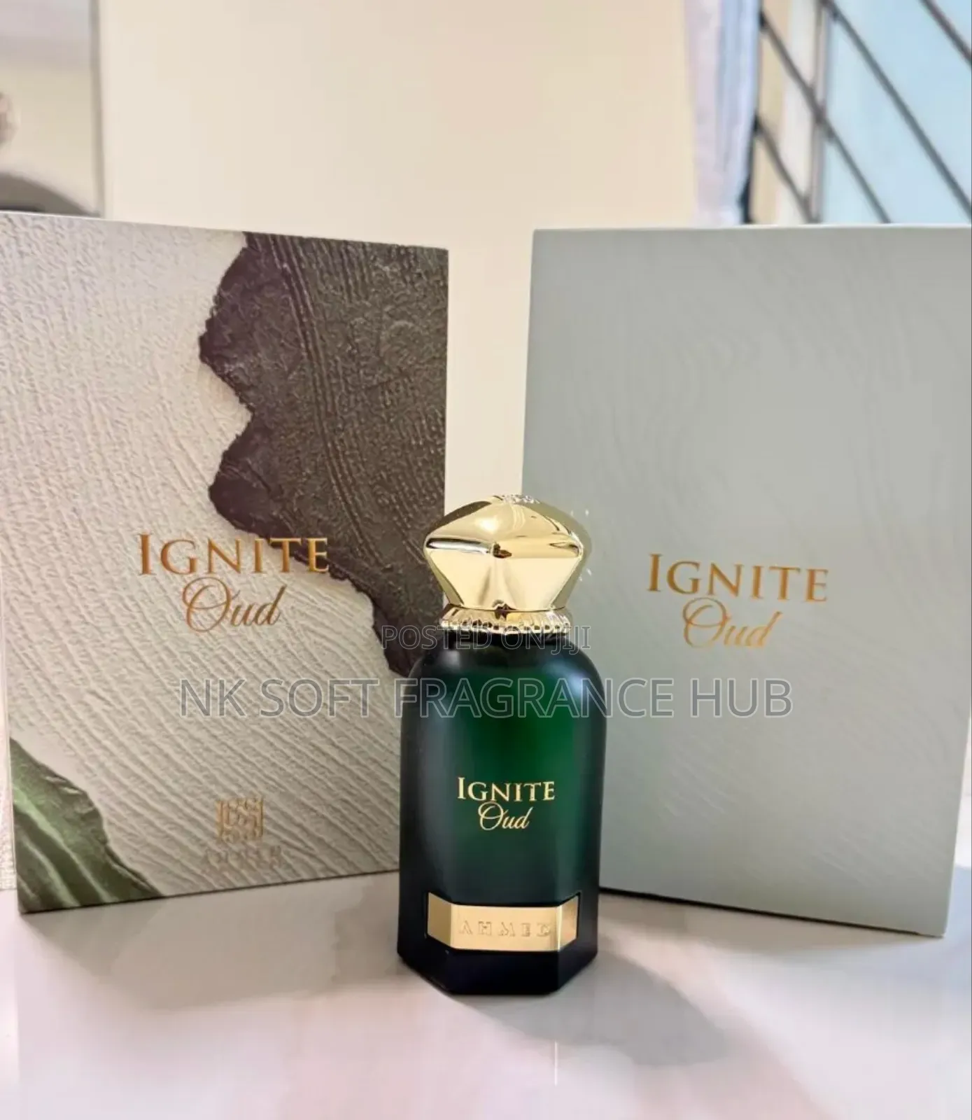 Ignite Oud Edp 60ml by Ahmed Al Maghribi