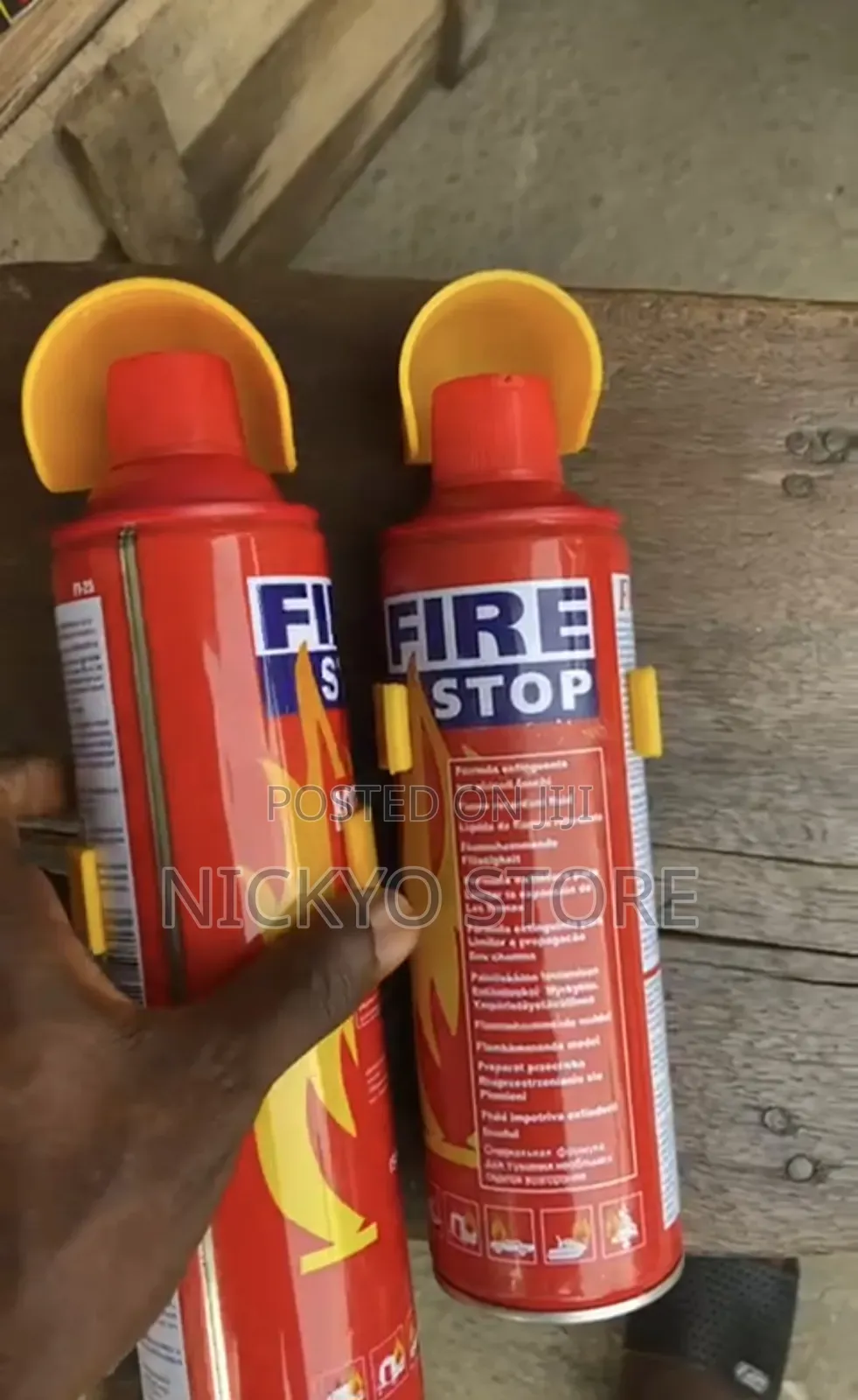 Fire Stop – Portable Aerosol Fire Extinguisher (500ml)