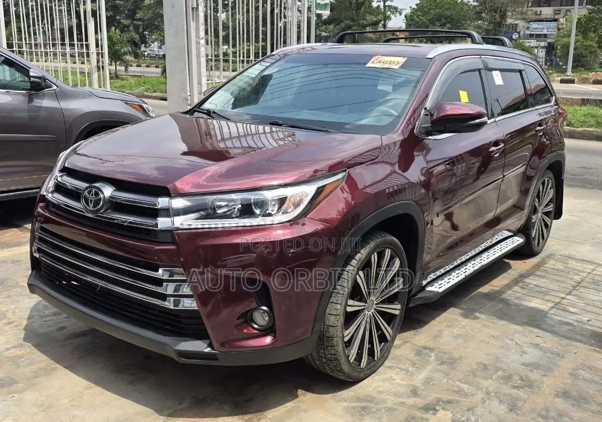 Toyota Highlander 2016 Burgundy