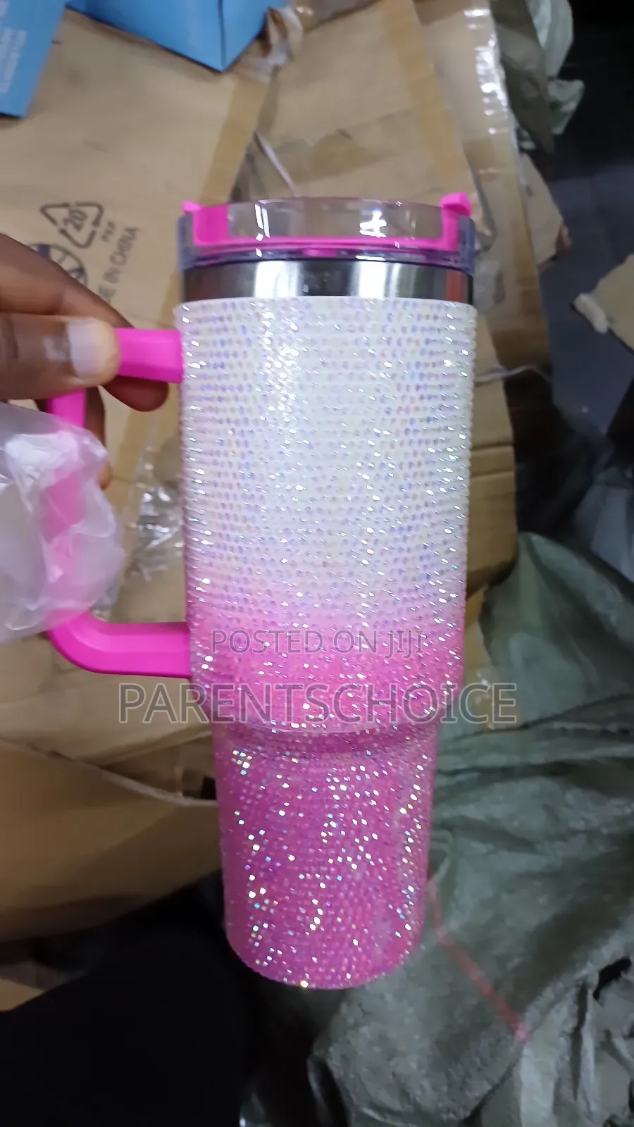 40 Oz Limited Edition Tumbler Lilac Bling Hydrapeak Sparkle