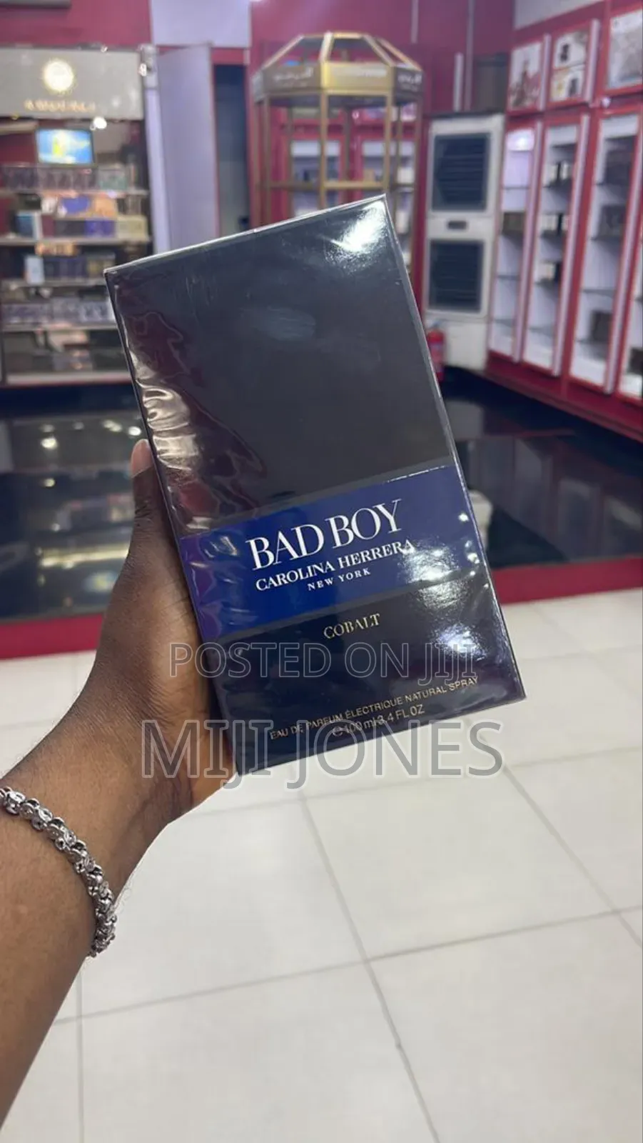 Carolina Herrera Bad Boy Cobalt Parfum Electrique 100ml