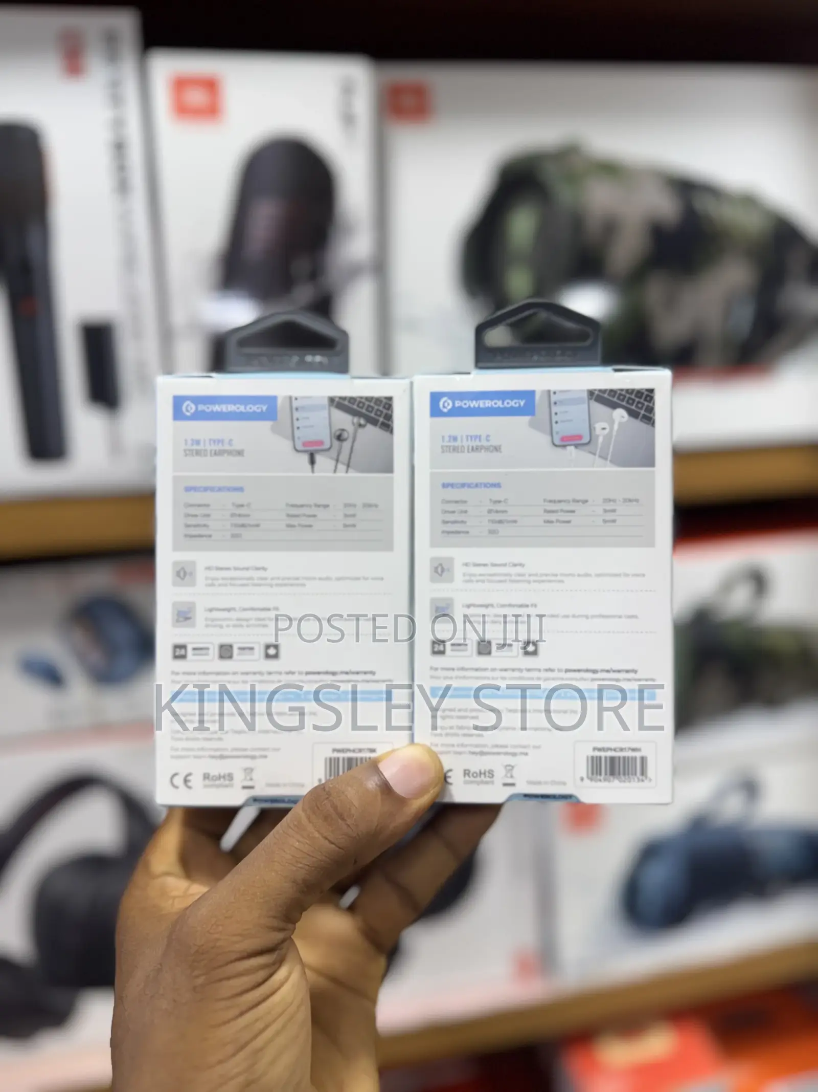 Powerology Type-c Stereo Earphones