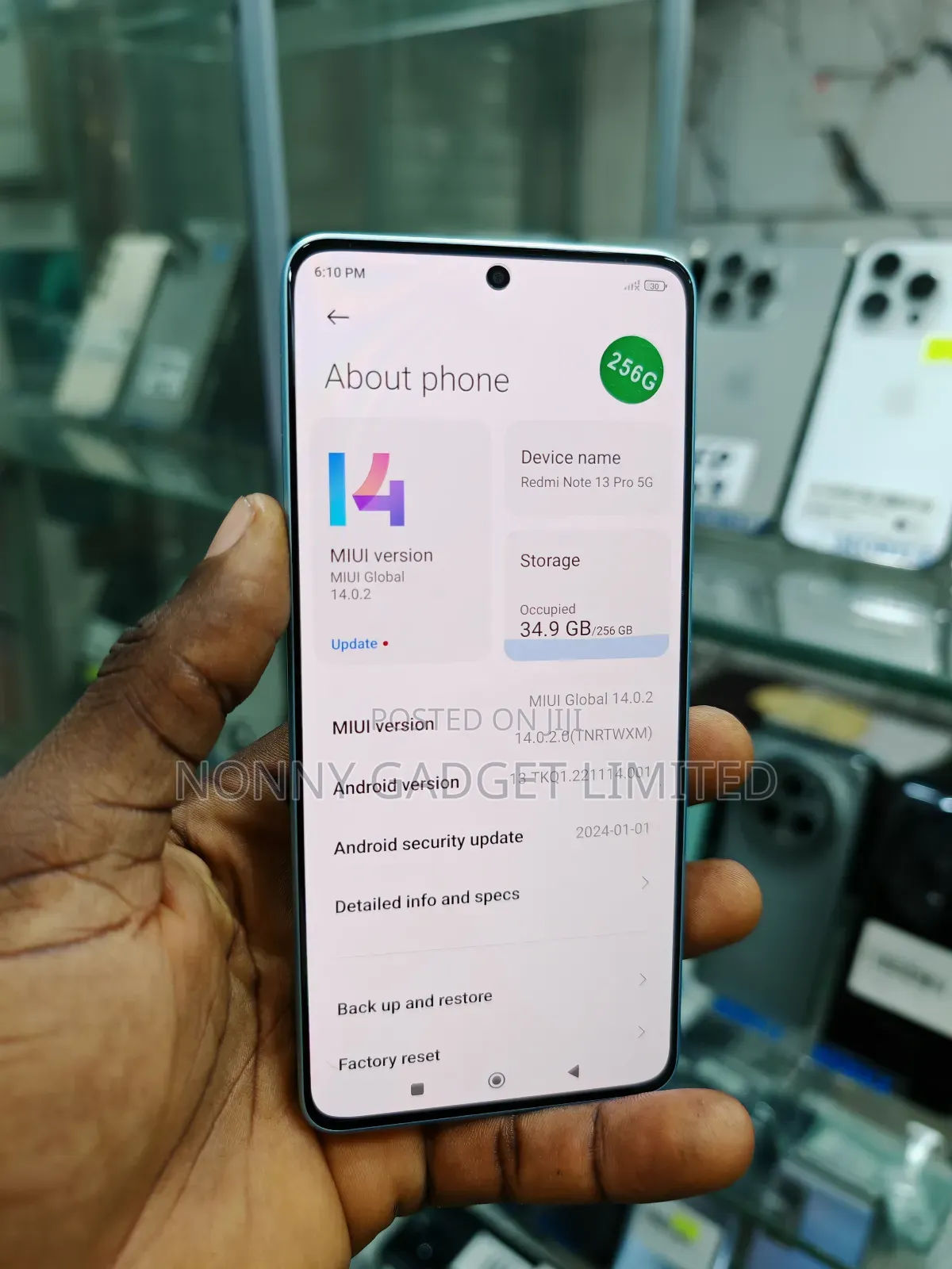 Xiaomi Redmi Note 13 Pro 5G 512 GB Green