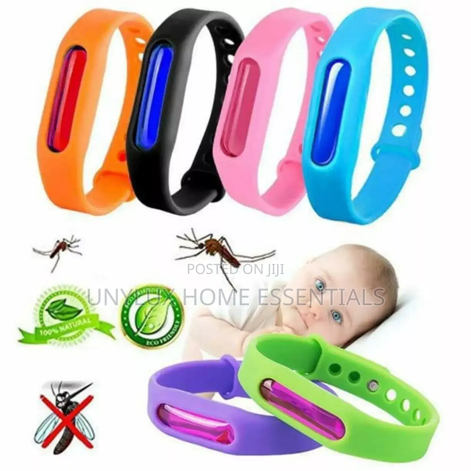 Anti-Mosquito Silicone Wristband