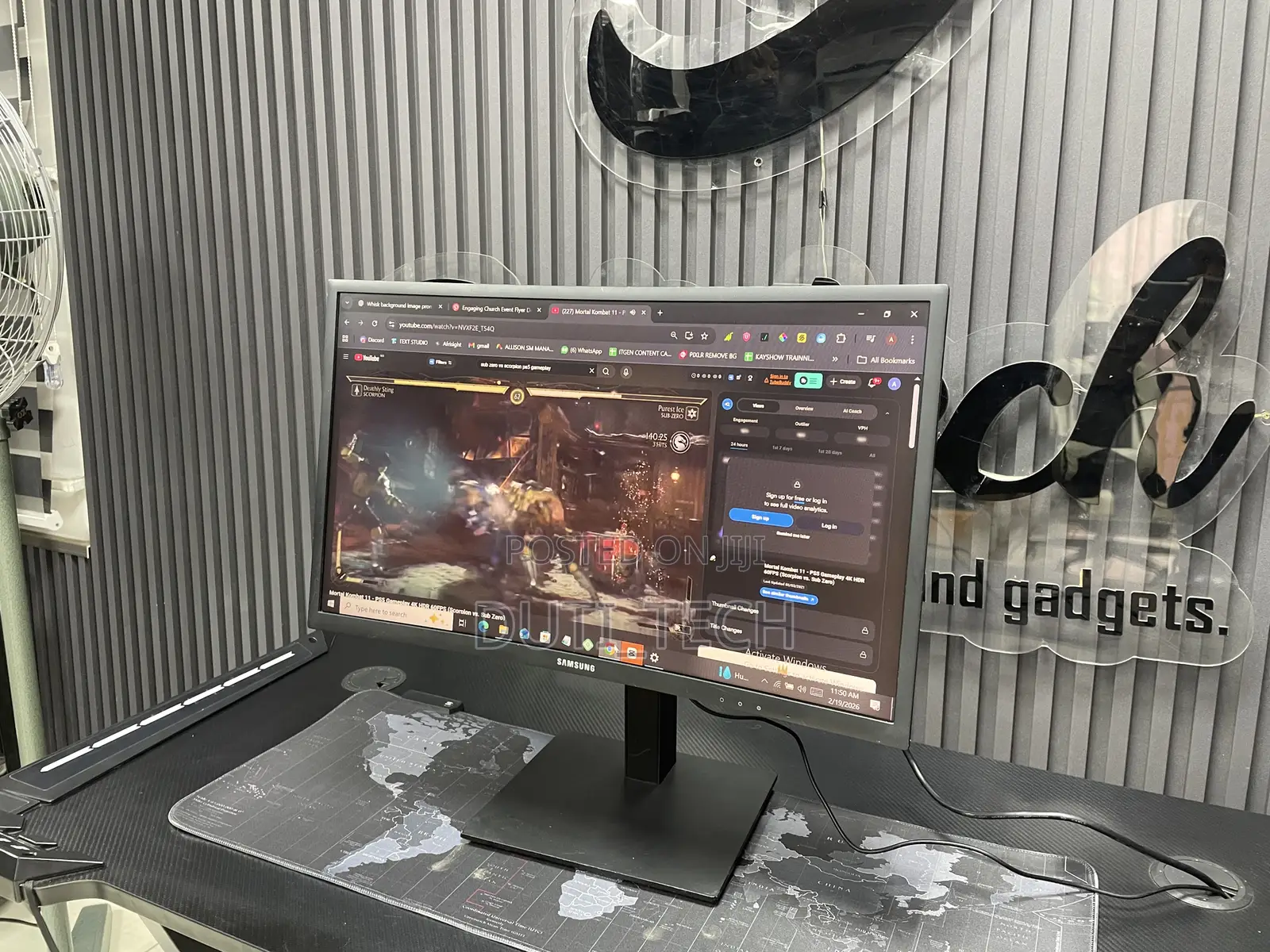 Samsung Curved 24” FHD 1080p 144hz Gaming Monitor